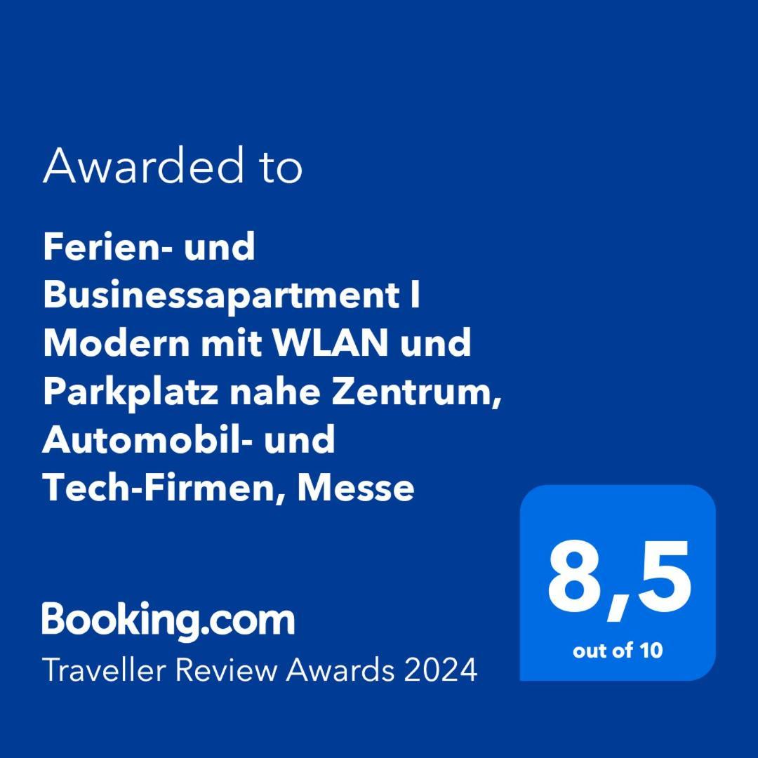 Ferien- Und Businessapartment I Modern Mit Wlan Und Parkplatz Nahe Zentrum, Automobil- Und Tech-Firmen, Messe Renningen Extérieur photo